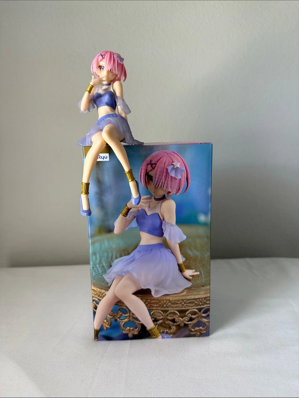 ❌ Re:Zero Starting Life in Another World Ram Twinkle Party Noodle Stopper Figure